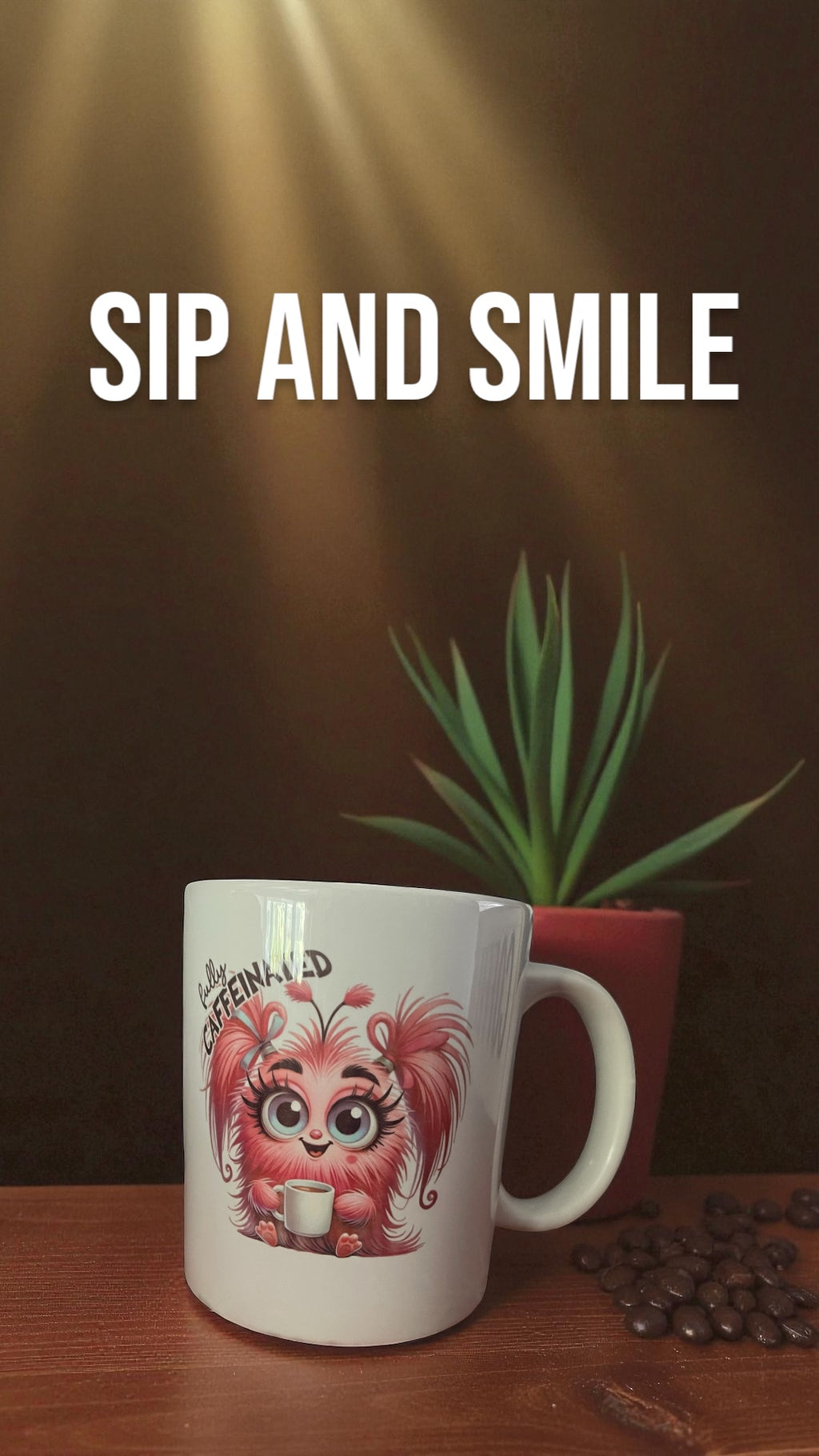 Before and Fully Caffeinated